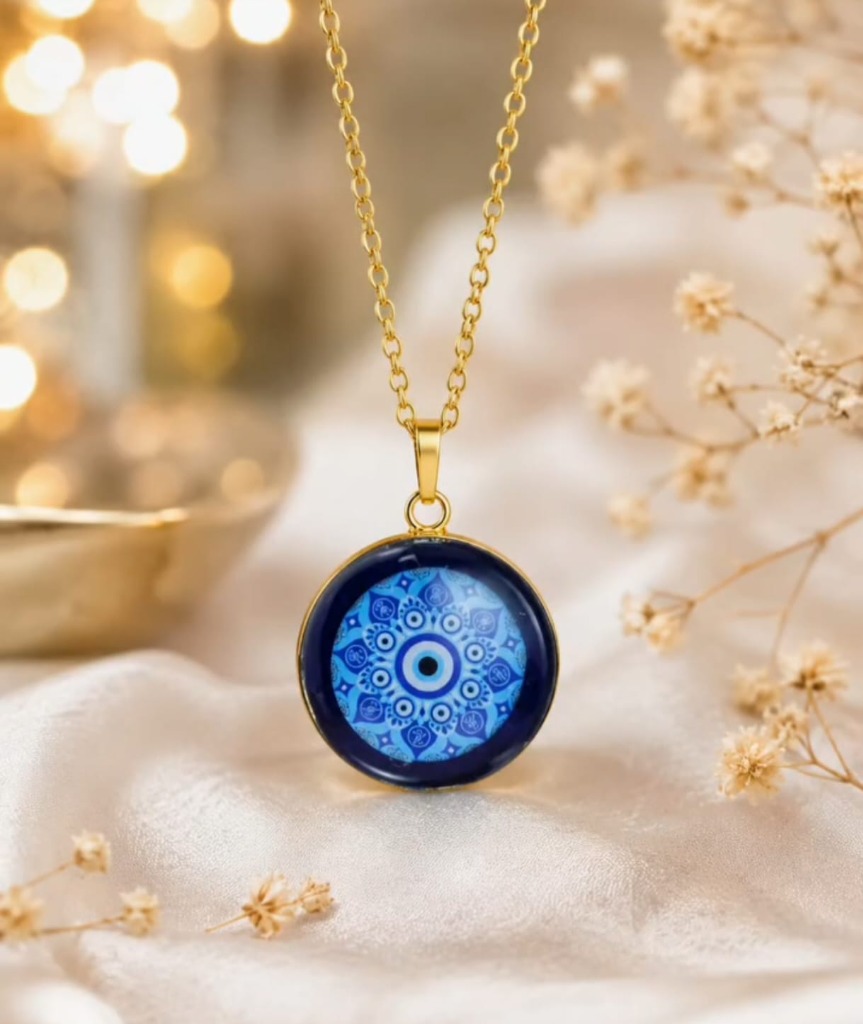 Evil Eye Mandala Pendant