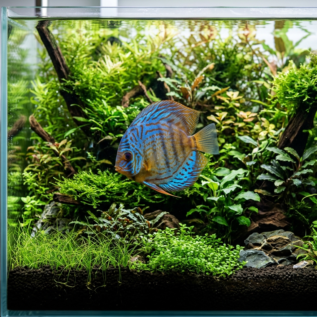 Royal Discus Nature Aquascape